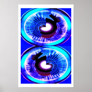 Parallele Universen in der Mondlichtkunst Poster