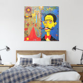 Parallelen Leinwanddruck (Insitu (Schlafzimmer))