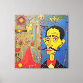 Parallelen Leinwanddruck (Vorderseite)