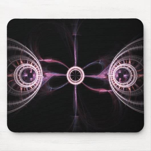 Paralleles Universum-abstrakte Fraktal-Kunst Mousepad (Vorne)