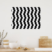 Parallellinien Poster (Küche)