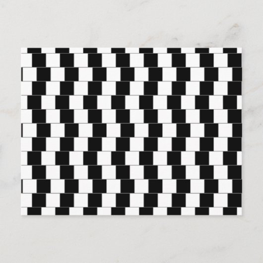 Parallellinien Postkarte (Vorderseite)