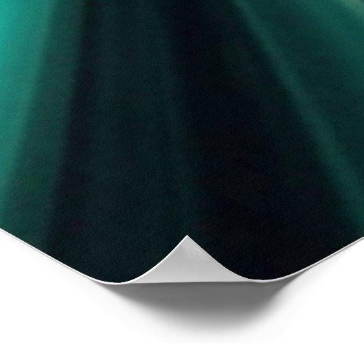 Parallelpuls - Neon SciFi Art Print Poster (Ecke)