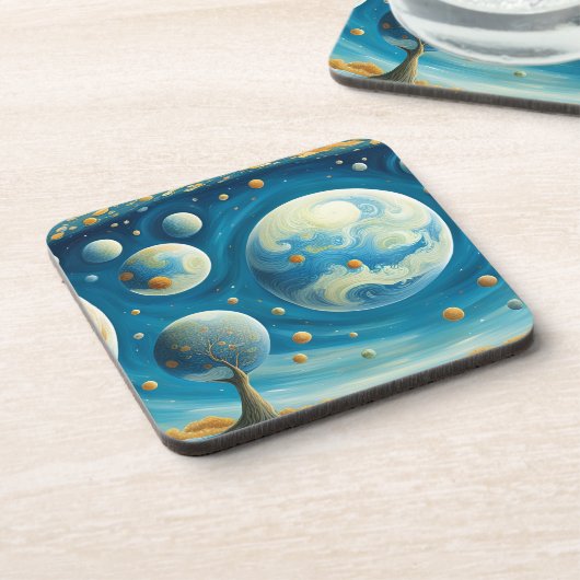 Paralleluniversen Getränkeuntersetzer (Linke Seite)