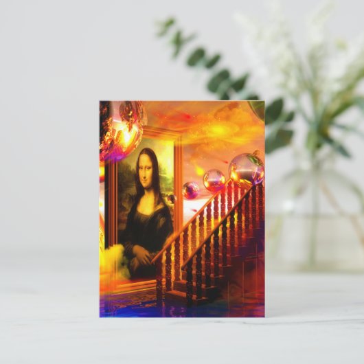 Paralleluniversum Postkarte (Stehend Vorderseite)