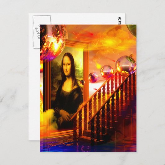 Paralleluniversum Postkarte (Vorne/Hinten)