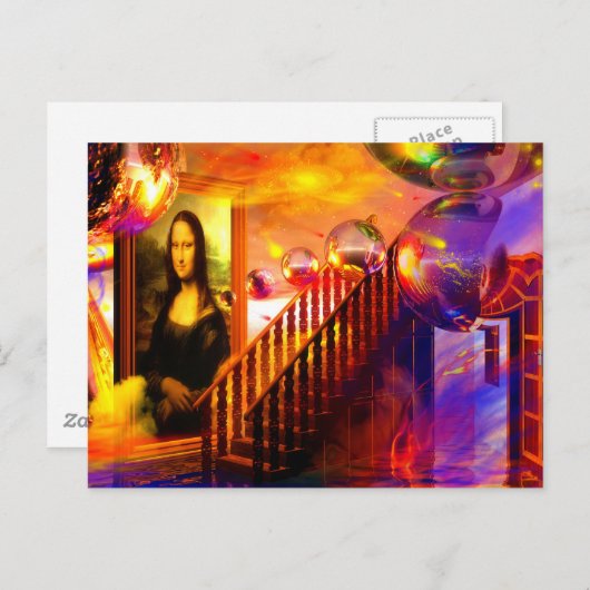 Paralleluniversum Postkarte (Vorne/Hinten)