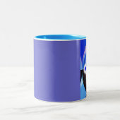 Paralleluniversum Zweifarbige Tasse (Mittel)