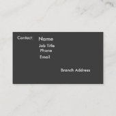 Paralympische Spiele Visitenkarte (Rückseite)