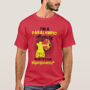 Paralympisches Sportspiel Im Paralympischen T-Shirt