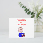 paramädisch postkarte (Stehend Vorderseite)