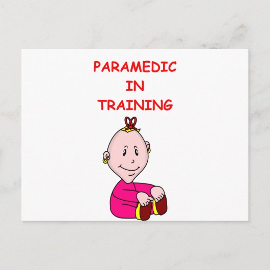 paramädisch postkarte (Vorderseite)