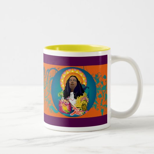 Paramahansa Yogananda Zweifarbige Tasse (Rechts)