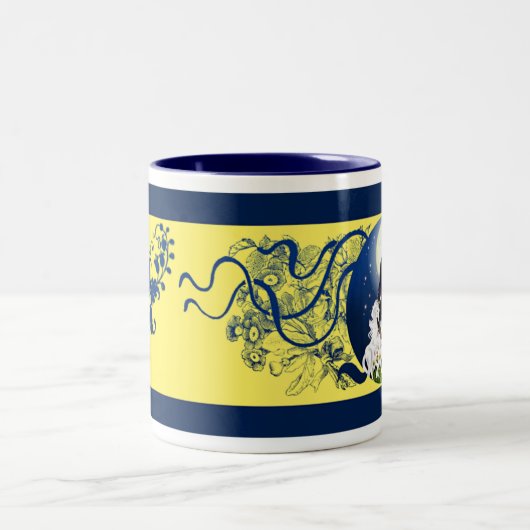 Paramahansa Yogananda Zweifarbige Tasse (Mittel)