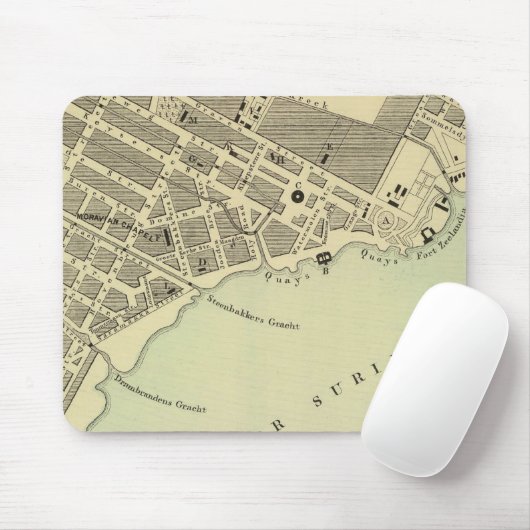 Paramaribo Surinam Mousepad (Mit Mouse)
