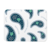 Paramecia Paisley Protozoan Biology Science Magnet (Horizontal)