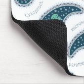 Paramecia Paisley Protozoan Biology Science Mousepad (Ecke)