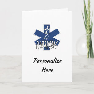 Paramedic Active Star of Life Card Karte