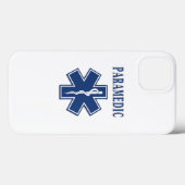 Paramedic Blue Star of Life Case-Mate iPhone Hülle (Rückseite (Horizontal))