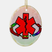 PARAMEDIC CHRISTMAS ORNAMENT MEDICAL CROSS (Rechts)