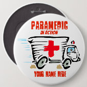 Paramedic Colossal, 1,8 mm, Rundtaste Button (Vorne & Hinten)