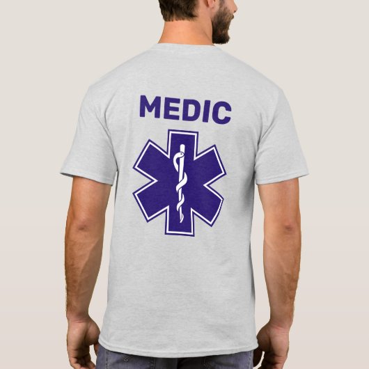 Paramedic Custom EMT EMS 911 T - Shirt (Rückseite)