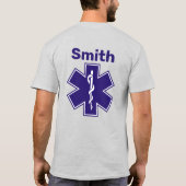 Paramedic Custom EMT EMS 911 T-Shirt (Rückseite)