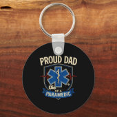 Paramedic Dad Proud Dad Of A Paramedic Schlüsselanhänger (Vorderseite)
