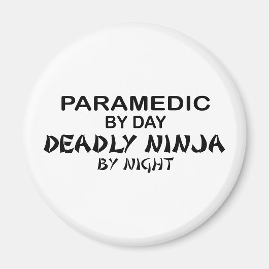Paramedic Deadly Ninja by Night Magnet (Vorne)