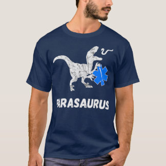 Paramedic Dinosaurier Funny EMT Dino First TRex T-Shirt