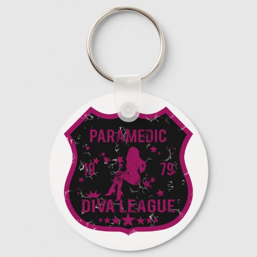 Paramedic Diva League Schlüsselanhänger (Vorderseite)