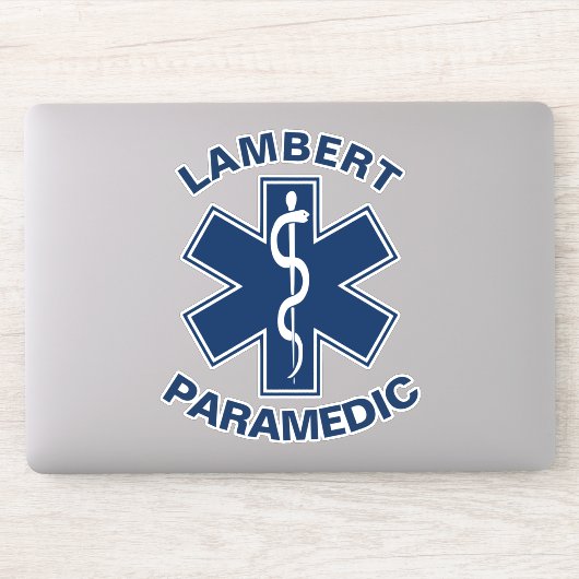 Paramedic EMT Custom Aufkleber (Computer)