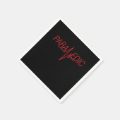 Paramedic EMT EMS Ambulance Medicine First Aid Gif Serviette (Ecke)