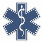 Paramedic EMT EMS Aufkleber (Vorderseite)