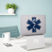 Paramedic EMT EMS Aufkleber (Laptop auf Schreibtisch)