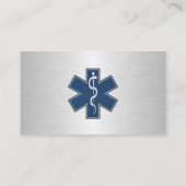Paramedic EMT EMS Deluxe Visitenkarte (Rückseite)