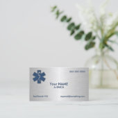 Paramedic EMT EMS Deluxe Visitenkarte (Stehend Vorderseite)