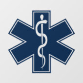 Paramedic EMT EMS Fensteraufkleber (Blatt)