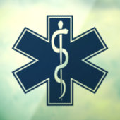 Paramedic EMT EMS Fensteraufkleber (Blatt 3)