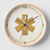 Paramedic EMT EMS Gold Uhr (Vorderseite)
