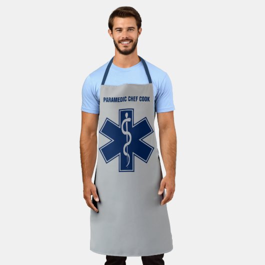 Paramedic EMT EMS Schürze (Getragen)