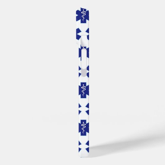 Paramedic EMT EMS Symbol Case-Mate iPhone Hülle (Rückseite / Links)