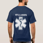 Paramedic EMT EMS T-Shirt (Rückseite)