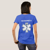 Paramedic EMT EMS T-Shirt (Schwarz voll)