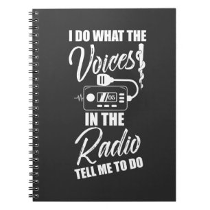 Paramedic EMT Gift Emergency Radio Ambulance Notizblock