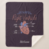 Paramedic EMT Personalisiert Forever Love Sherpadecke (Vorderseite)