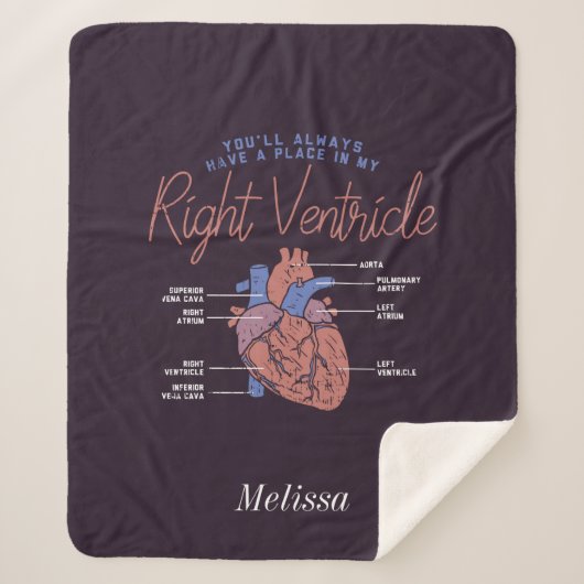 Paramedic EMT Personalisiert Forever Love Sherpadecke (Vorderseite)