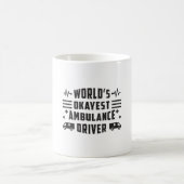 Paramedic-Geschenk für den weltbesten Krankenwagen Kaffeetasse (Mittel)