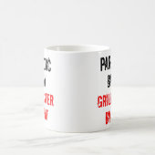 Paramedic Grillmaster Joke Kaffeetasse (Mittel)