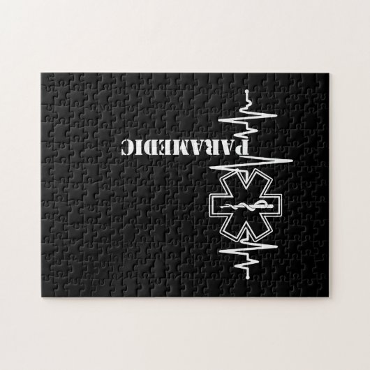 Paramedic Heartbeat Nurse Doctor Puzzle (Horizontal)